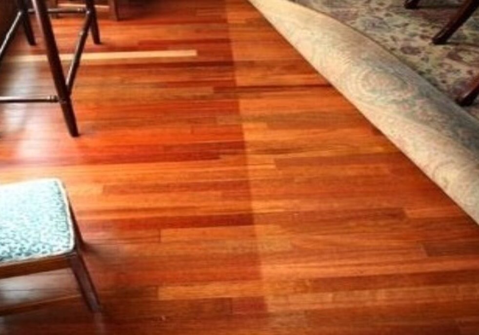 The design pattern of a wooden finish floor